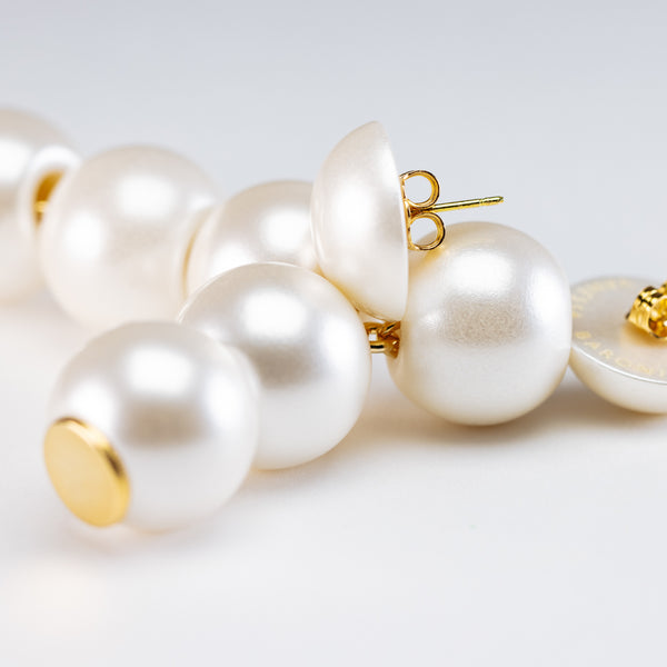 PREEKBEADS PEARL EARRINGS - アクセサリー