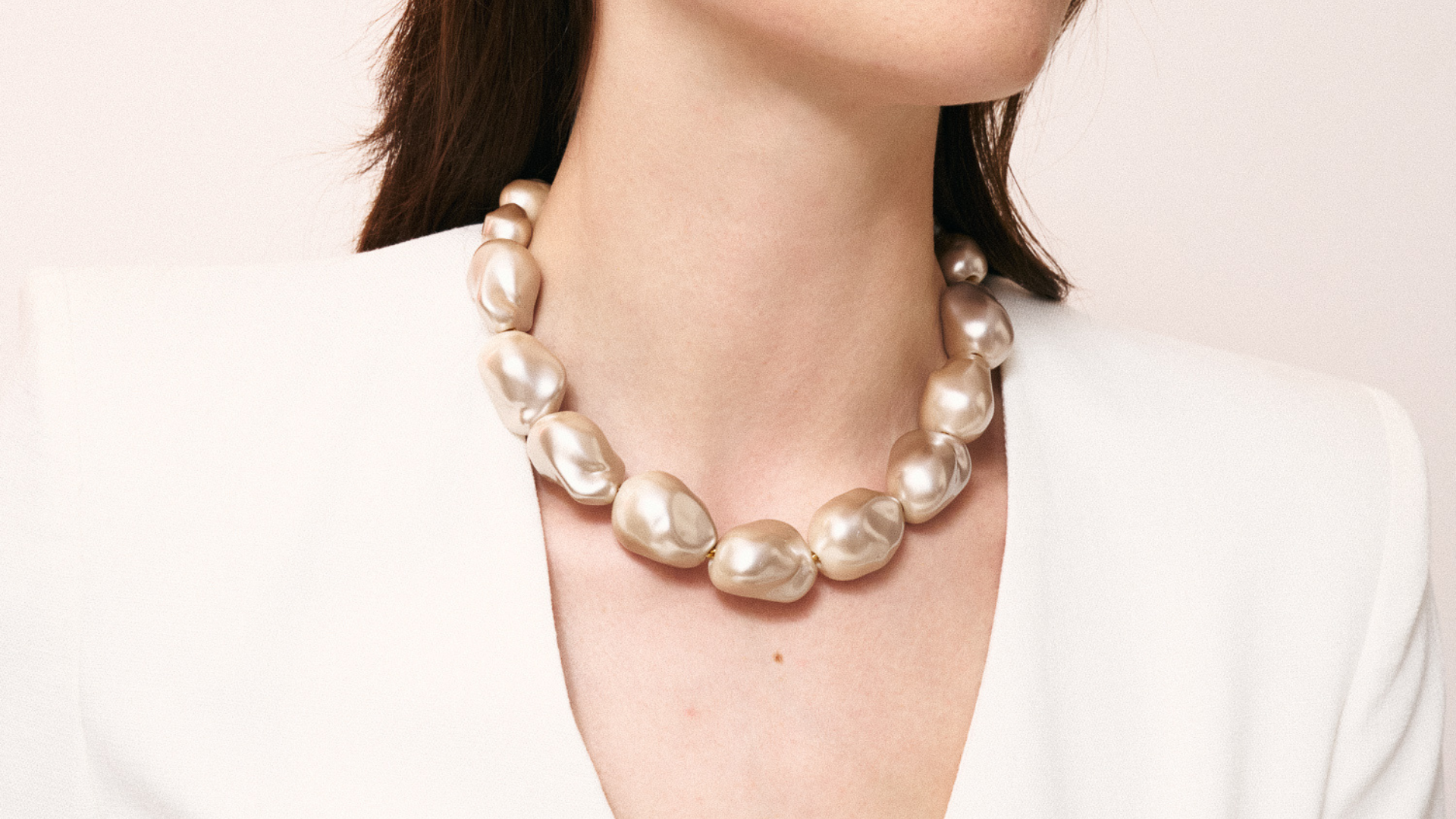 Organic Pearl Necklace