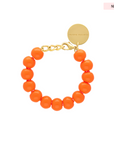 Mini Beads Bracelet Neon Orange - Vanessa Baroni