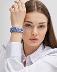 Flat Chain Bracelet Ocean Blue