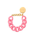 Flat Chain Bracelet Raspberry