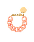 Flat Chain Bracelet Peach