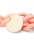 Flat Chain Bracelet Peach