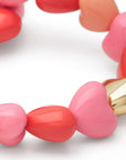 Hearts Bracelet Rosy