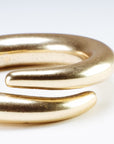 Overlapped Bangle Gold