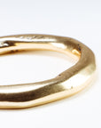 Organic Shaped Bangle Gold