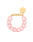 Mini Flat Chain Bracelet Bubble Gum Twist