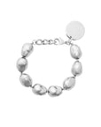 Organic Pearl Bracelet Silver