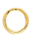 Organic Shaped Bangle Gold