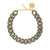 Flat Chain Necklace Light Olive Marble - Vanessa Baroni