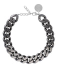 Flat Chain Necklace Ultrablack - Vanessa Baroni