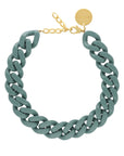 Flat Chain Necklace Winter Mint - Vanessa Baroni