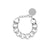 Mini Flat Chain Bracelet Silver - Vanessa Baroni