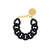 Flat Chain Bracelet Matt Black - Vanessa Baroni