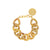 Flat Chain Bracelet Ocher Marble - Vanessa Baroni