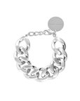 Flat Chain Bracelet Silver - Vanessa Baroni