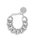 Flat Chain Bracelet Silver Vintage - Vanessa Baroni