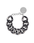 Flat Chain Bracelet Ultrablack