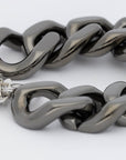 Flat Chain Bracelet Ultrablack