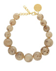 Beads Necklace Light Bernstein - Vanessa Baroni