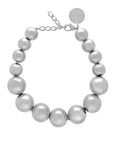 Beads Necklace Silver Vintage - Vanessa Baroni