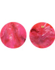 Disc Earring Pink Marble - Vanessa Baroni