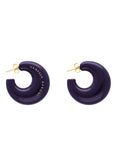 Moon Earring Purple