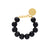 Beads Bracelet Matt Black - Vanessa Baroni