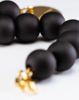 Beads Bracelet Matt Black - Vanessa Baroni