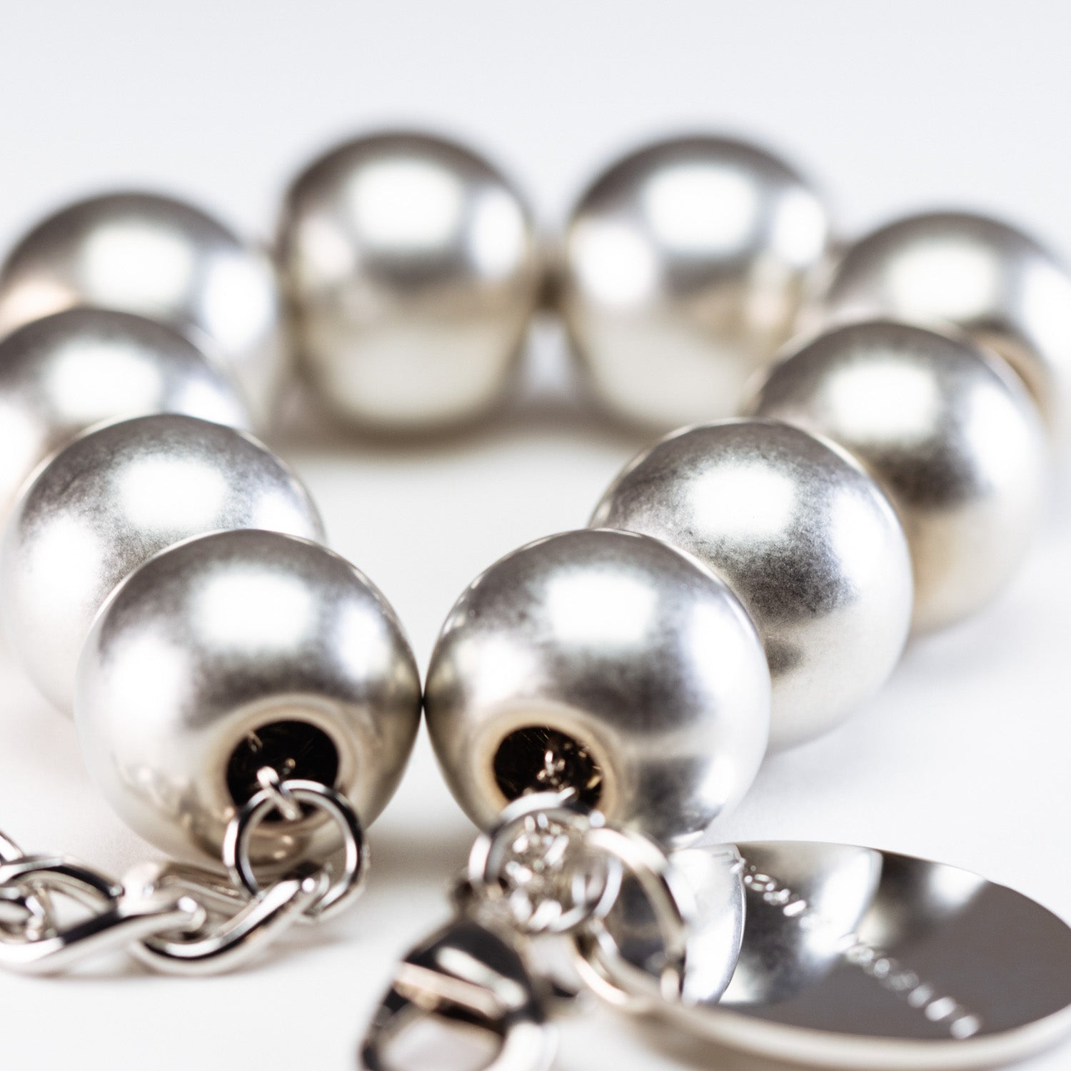 Beads Bracelet Silver Vintage - Vanessa Baroni