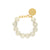 Beads Bracelet Snow White Marble - Vanessa Baroni