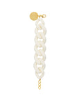 GIANT Bracelet Matt Off White - Vanessa Baroni