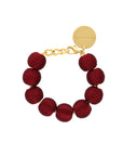 Wrapped Beads Bracelet Bordeaux - Vanessa Baroni