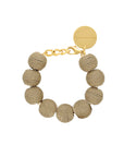 Wrapped Beads Bracelet Gold - Vanessa Baroni