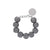 Wrapped Beads Bracelet Silver - Vanessa Baroni