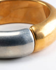 2 Color Bangle Gold Vintage-Silver Vintage