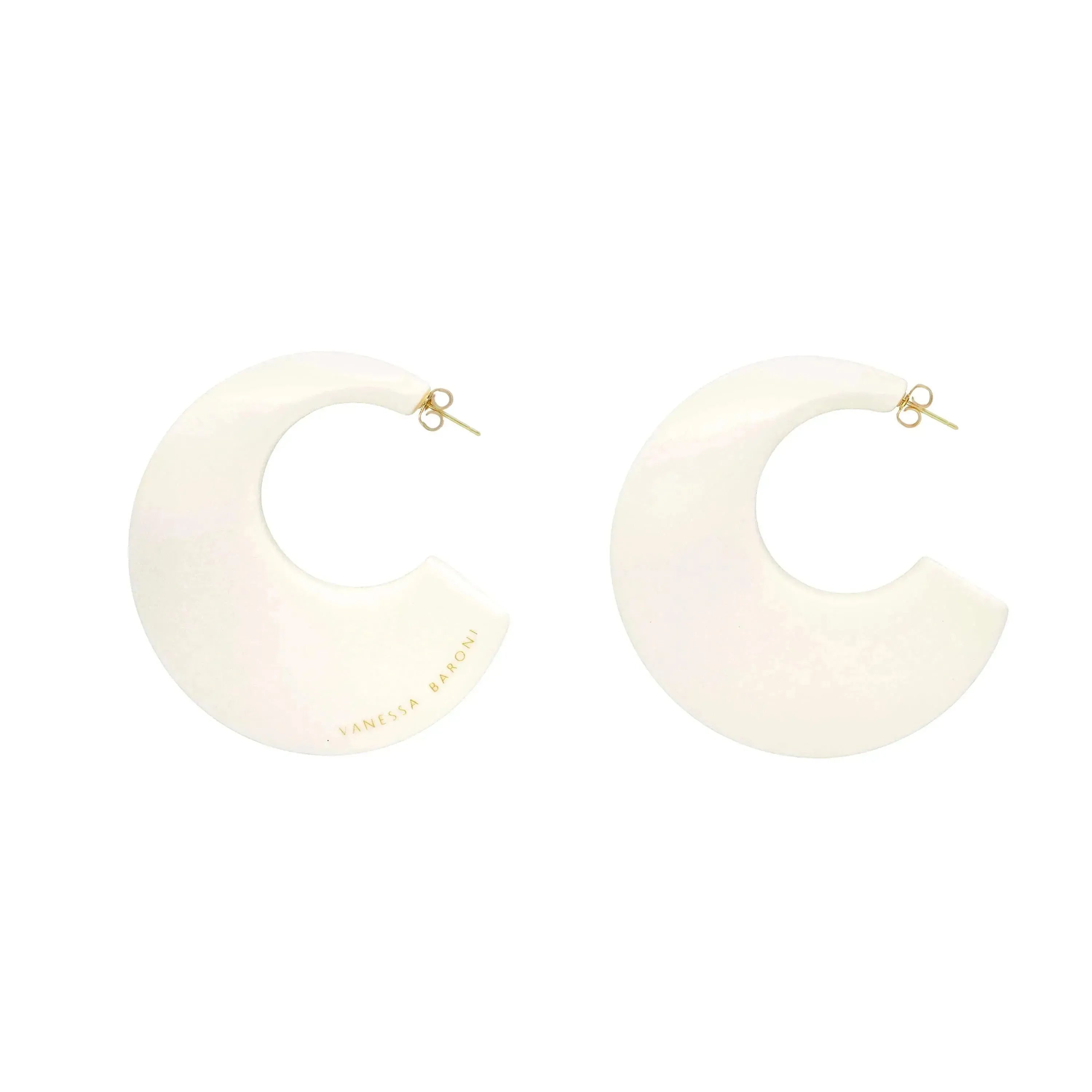 Big moon earrings shop