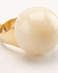 Bubble Ring Pearl Marble - Vanessa Baroni