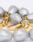 Organic Pearl Bracelet Grey Pearl - Vanessa Baroni