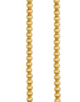 Small Beads Necklace Long Gold Vintage - Vanessa Baroni