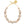 Big Organic Pearl Necklace Short Champagner Pearl - Vanessa Baroni