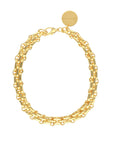 Three Layered Necklace Gold