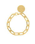 Hexagon Bracelet Gold