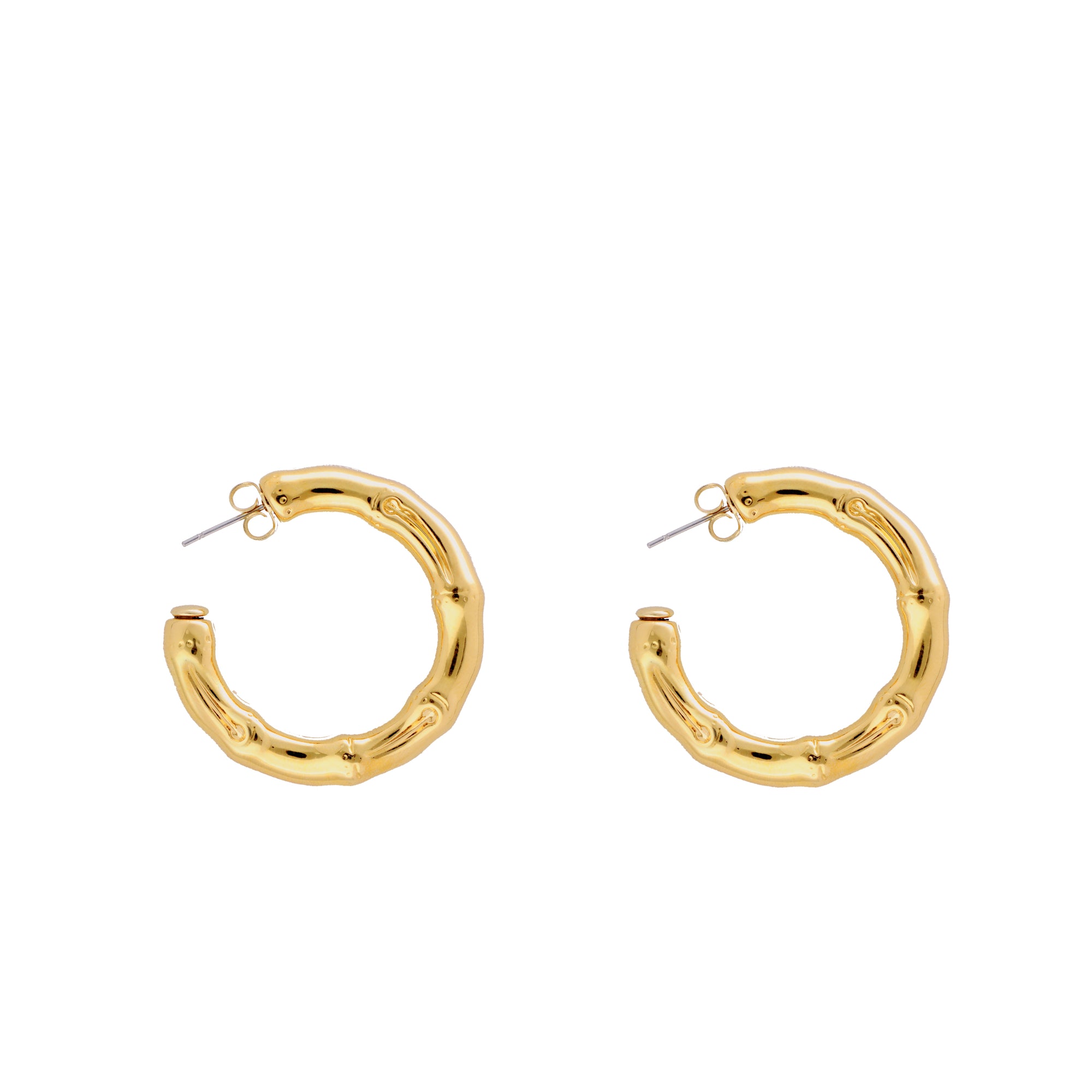 Bamboo Small Earring Gold - Vanessa Baroni