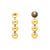 Small Beads Earring Gold - Vanessa Baroni