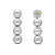 Small Beads Earring Grey Pearl - Vanessa Baroni