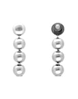 Small Beads Earring Silver - Vanessa Baroni