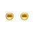 Button Earring Gold - Vanessa Baroni