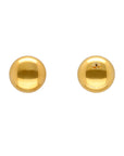 Button Earring Gold - Vanessa Baroni