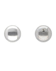 Button Earring Silver - Vanessa Baroni